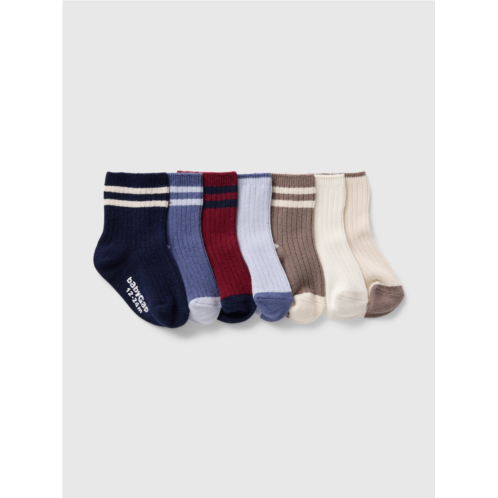 babyGap Quarter Crew Socks (7-Pack)