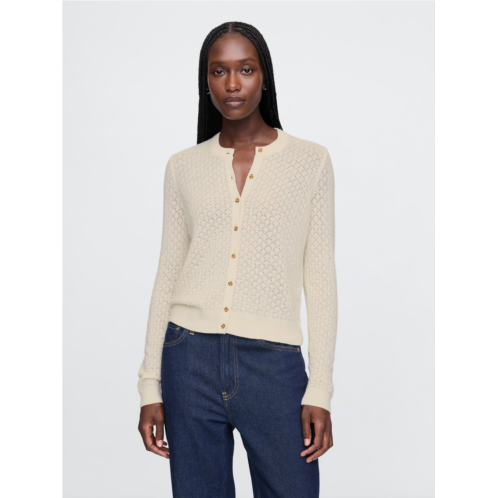 Gap Pointelle Cardigan