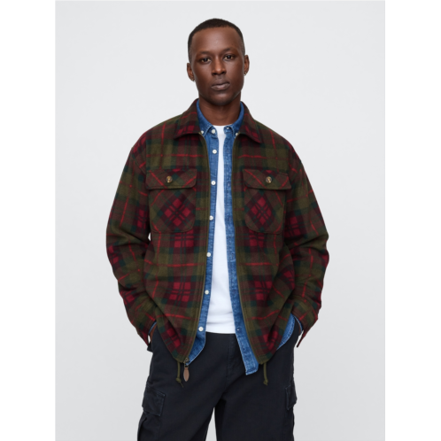 Gap Plaid Shirt Jacket