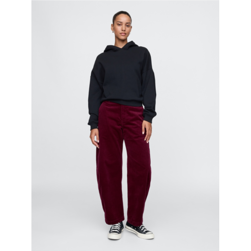 Gap High Rise Corduroy Tapered Ankle Trousers