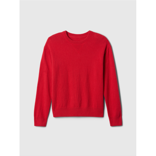 Gap Kids Relaxed CashSoft Crewneck Sweater