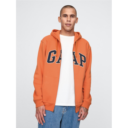 Gap Vintage Soft Arch Logo Full-Zip Hoodie