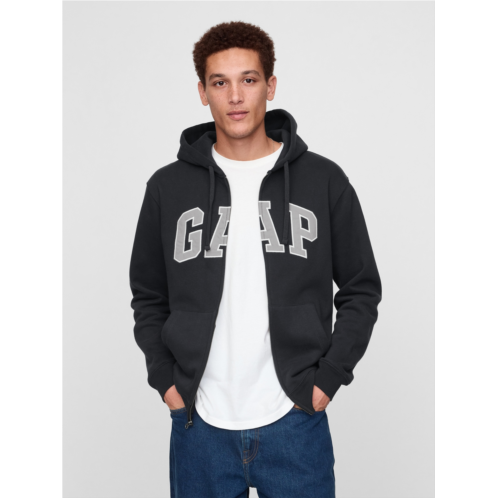 Gap Vintage Soft Arch Logo Full-Zip Hoodie