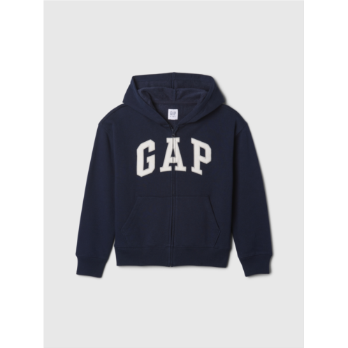Kids Relaxed Gap Logo Zip Hoodie