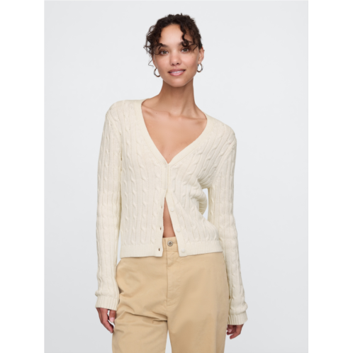 Gap Cable-Knit Cardigan