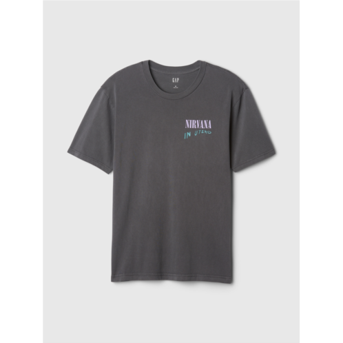 Gap Nirvana Graphic T-Shirt