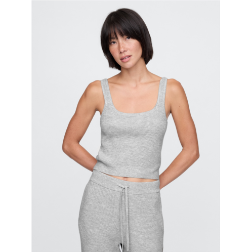 Gap CashSoft Waffle PJ Tank Top