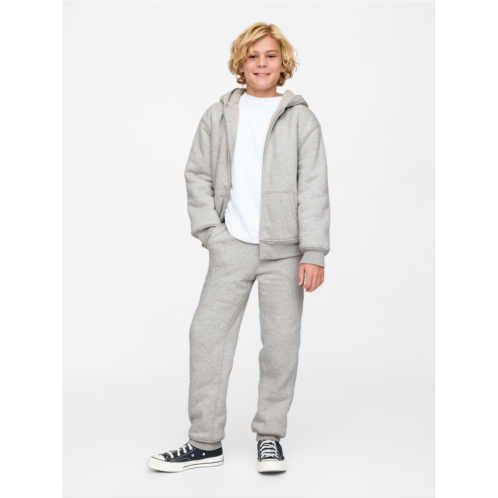 Gap Kids Vintage Soft Sherpa-Lined Joggers