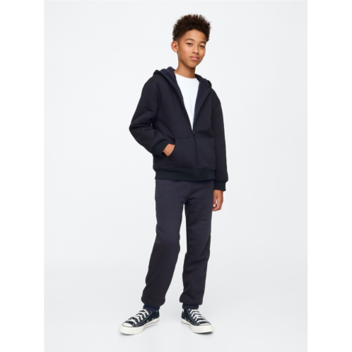 Gap Kids Vintage Soft Sherpa-Lined Joggers