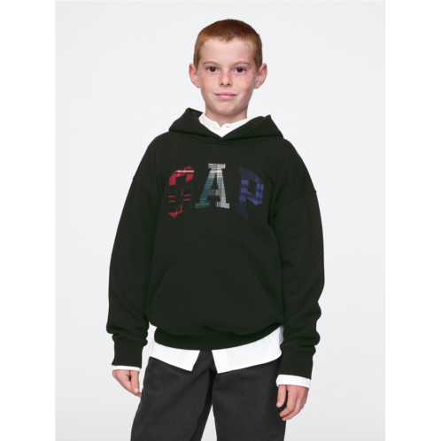 Gap Kids Vintage Soft Textured Logo Hoodie