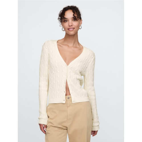 Gap Cable-Knit Cardigan