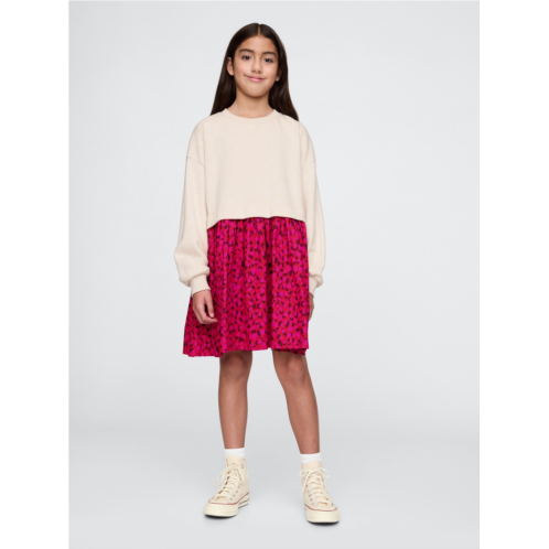 Gap Kids 2-in-1 Vintage Soft Sweatshirt Dress