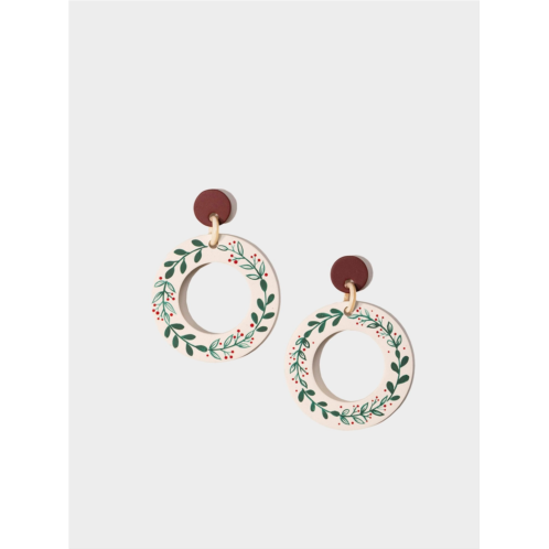 Gap Wreath Dangle Earrings