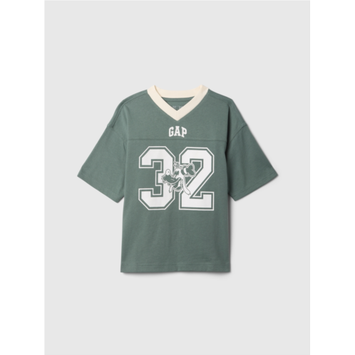 Gap × Disney Kids Varsity Logo T-Shirt