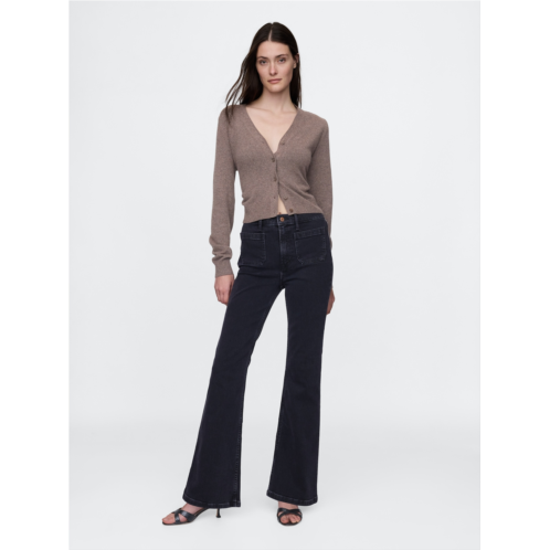 Gap High Rise 70s Flare Jeans