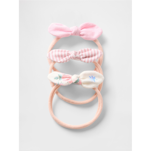 Gap Baby Organic Cotton Bow Headbands (3-Pack)