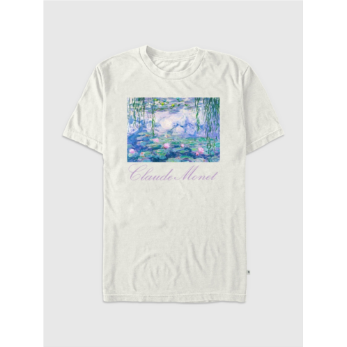 Gap Monet Water Lilies Graphic T-Shirt