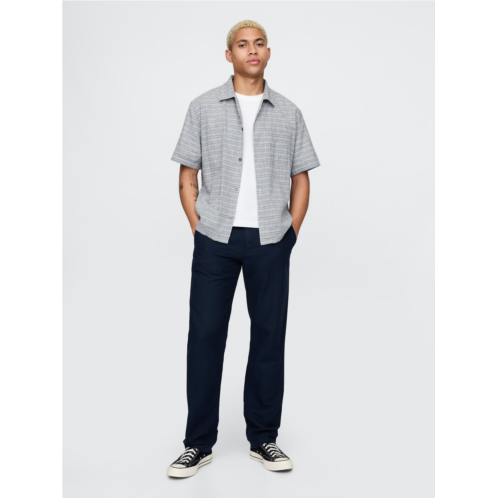 Gap Linen-Cotton Khakis