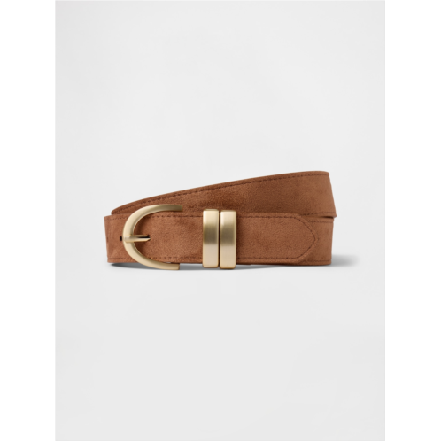 Gap Vegan Suede Belt