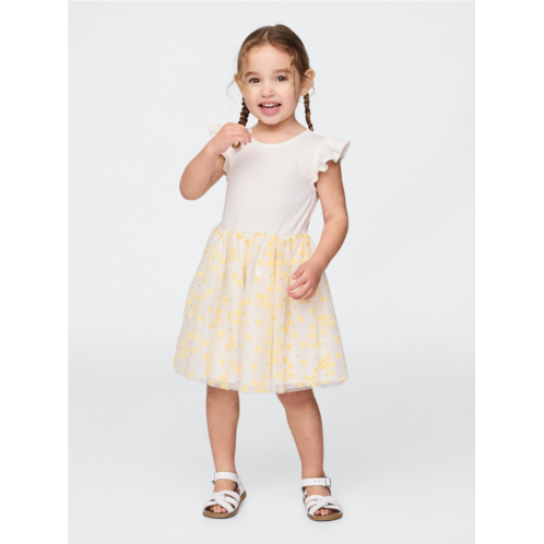 Gap Baby & Toddler 2-in-1 Flower Tulle Dress