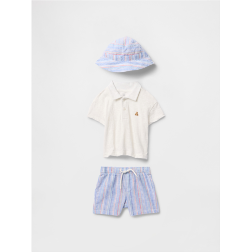 Gap Baby Polo Outfit Set