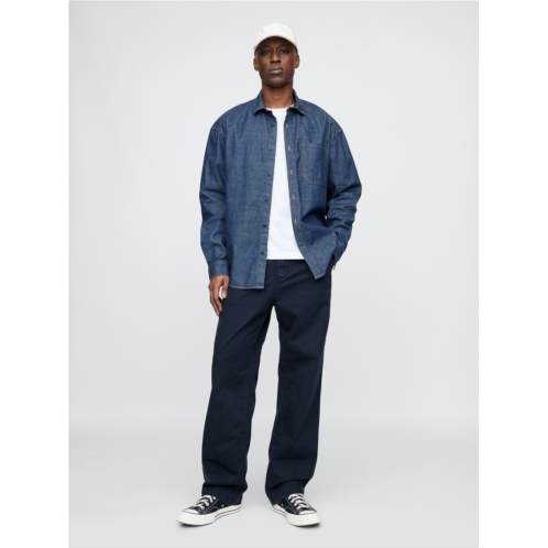 Gap 90s Loose Herringbone Khakis