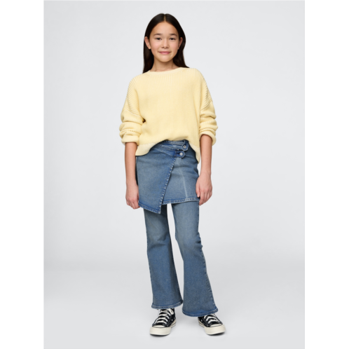 Gap Kids Flare Jeans with Wrap Skirt