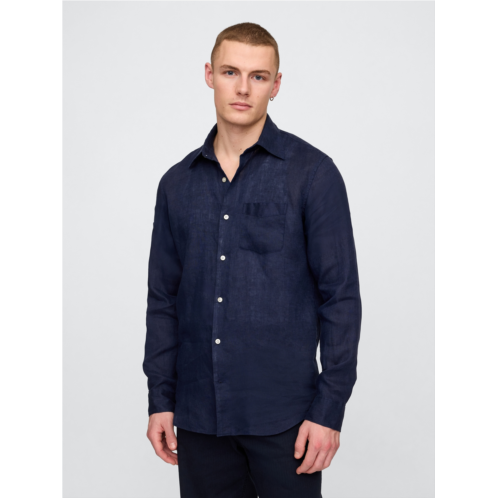 Gap 100% Linen Classic Shirt