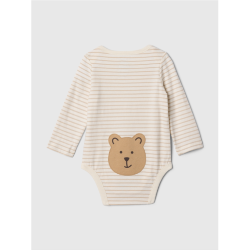 Gap Baby First Favorites Organic Cotton Bear Bodysuit