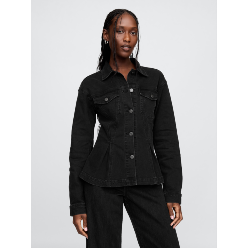 Gap Peplum Denim Jacket