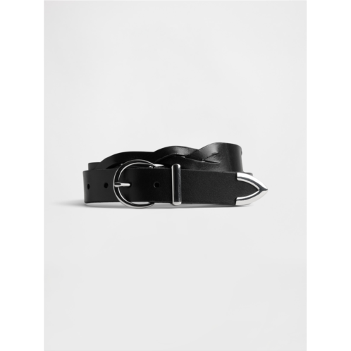 Gap Braided Leather Belt
