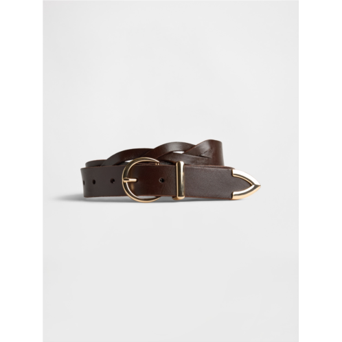 Gap Braided Leather Belt