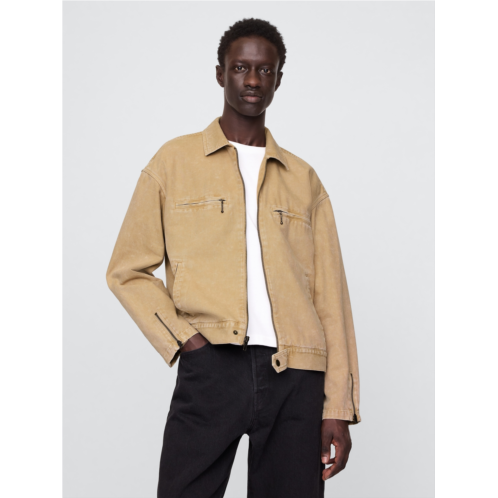 Gap Canvas Moto Jacket