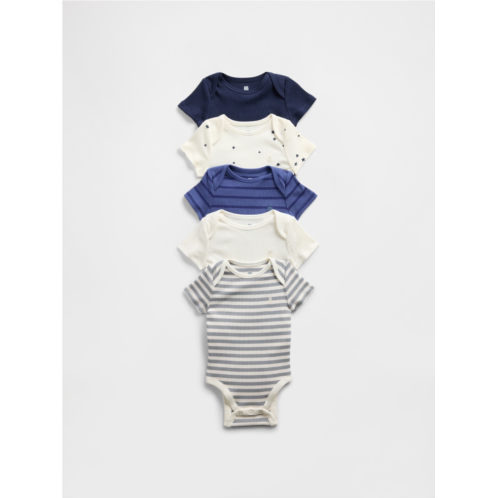 Gap Baby First Favorites TinyRib Bodysuit (5-Pack)