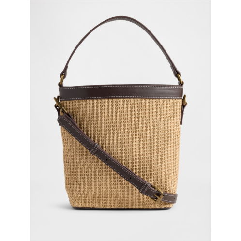 Gap Straw Crossbody Bag