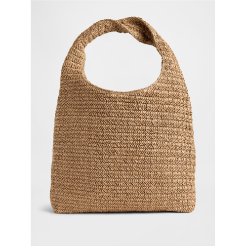 Gap Slouchy Straw Tote Bag