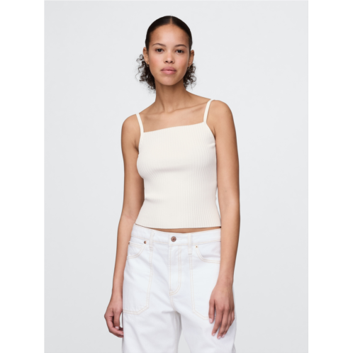 Gap Cropped Rib Sweater Tank Top