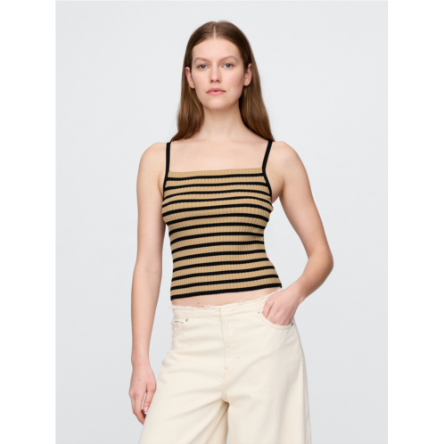 Gap Cropped Rib Sweater Tank Top
