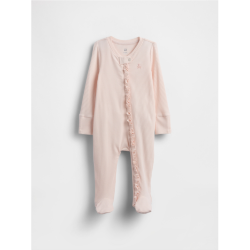 Gap Baby First Favorites TinyRib Footed One-Piece