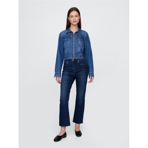 Gap High Rise Kick Fit Jeans
