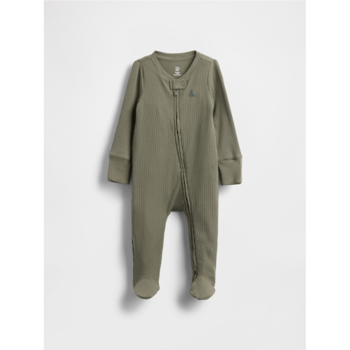 Gap Baby First Favorites TinyRib Footed One-Piece