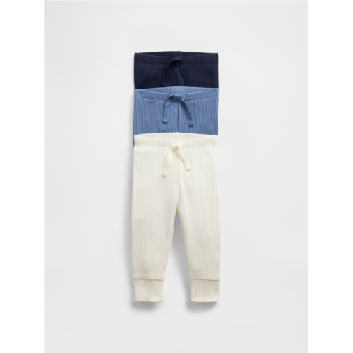 Gap Baby First Favorites TinyRib Pants (3-Pack)