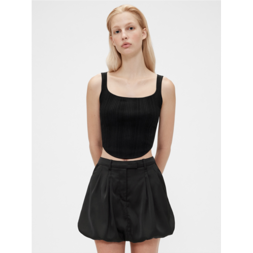 GapStudio Knit Corset Top