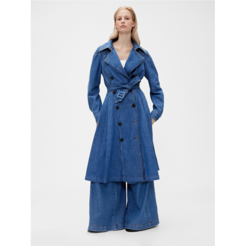 GapStudio Denim Tailored Trench Coat