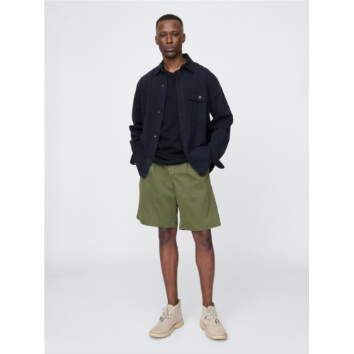 Gap Pleated Khaki Shorts