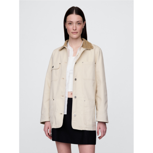Gap Corduroy-Collar Barn Jacket