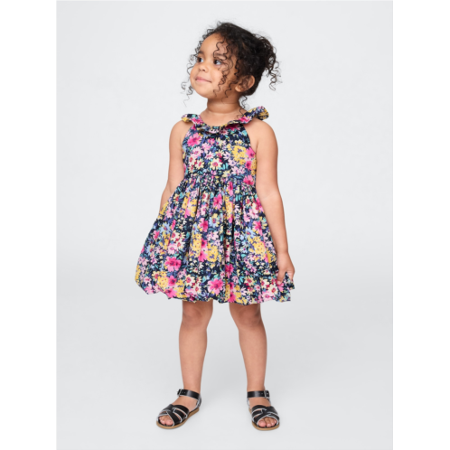 Gap Baby & Toddler Ruffle-Neck Bubble Dress