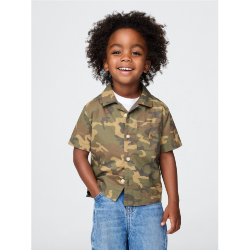 Gap Baby & Toddler Organic Cotton Cabana Shirt
