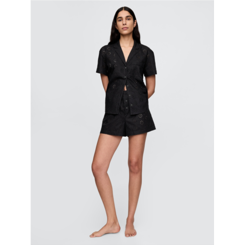 Gap Eyelet Poplin PJ Boxer Shorts
