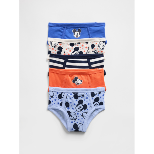 Gap × Disney Toddler Organic Stretch Cotton Briefs (5-Pack)